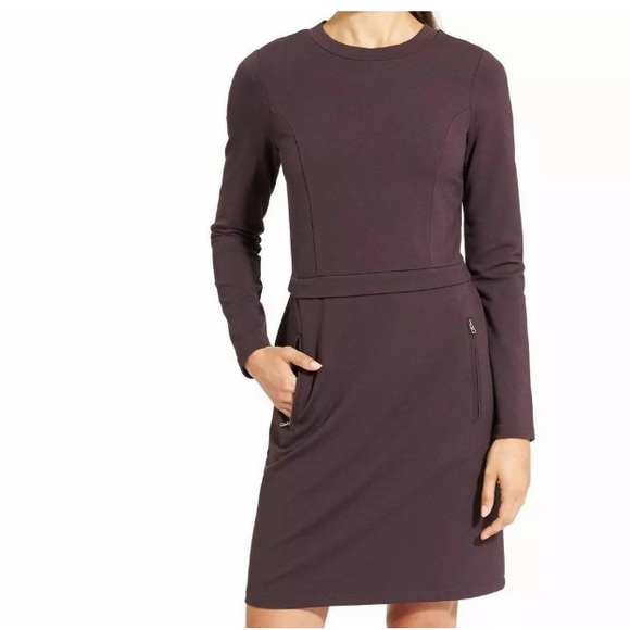 Jupe Courte Athleta A-Line Noire - Taille 4, Poches Zippées, état Excellent
